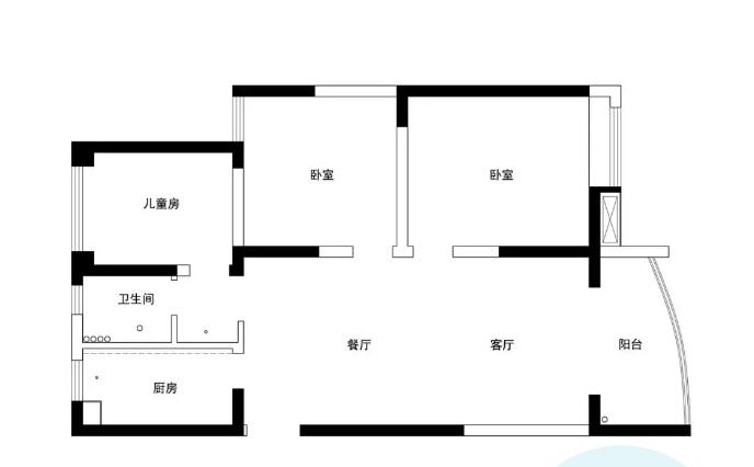 88平米保留三臥室，還要逼設(shè)計(jì)師實(shí)現(xiàn)衣帽間